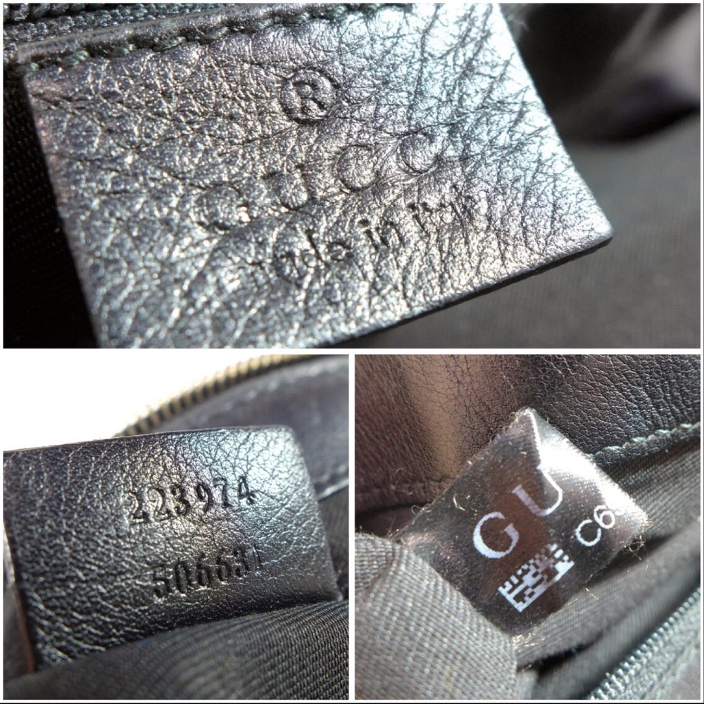Gucci GG Monogram Black Satchel Bag, Listing #1 - Picture 8 of 8